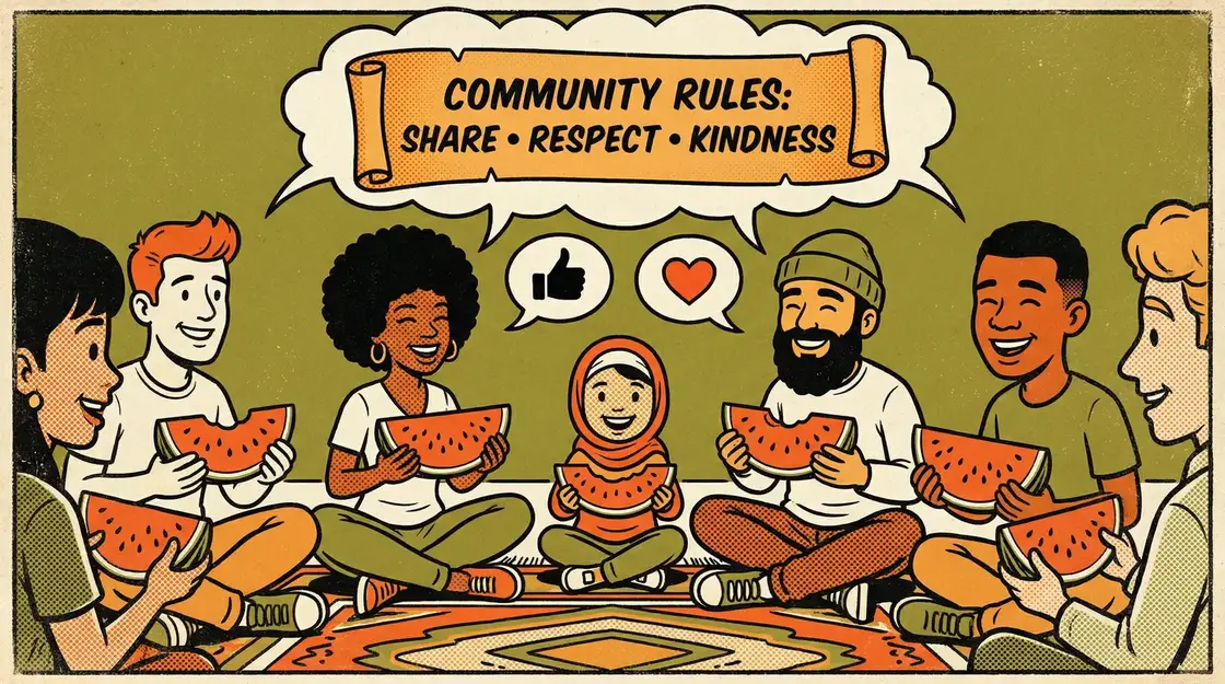 51吃瓜官网 社区公约漫画插图